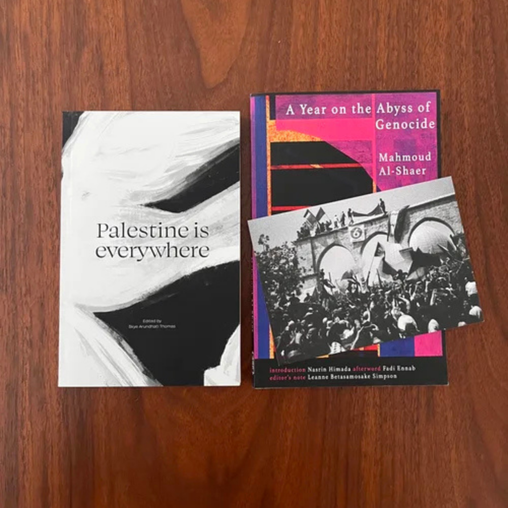 Bookshelf bundle 05: Oct/Nov 2025 - Palestine is Everywhere + A Year on the Abyss of Genocide